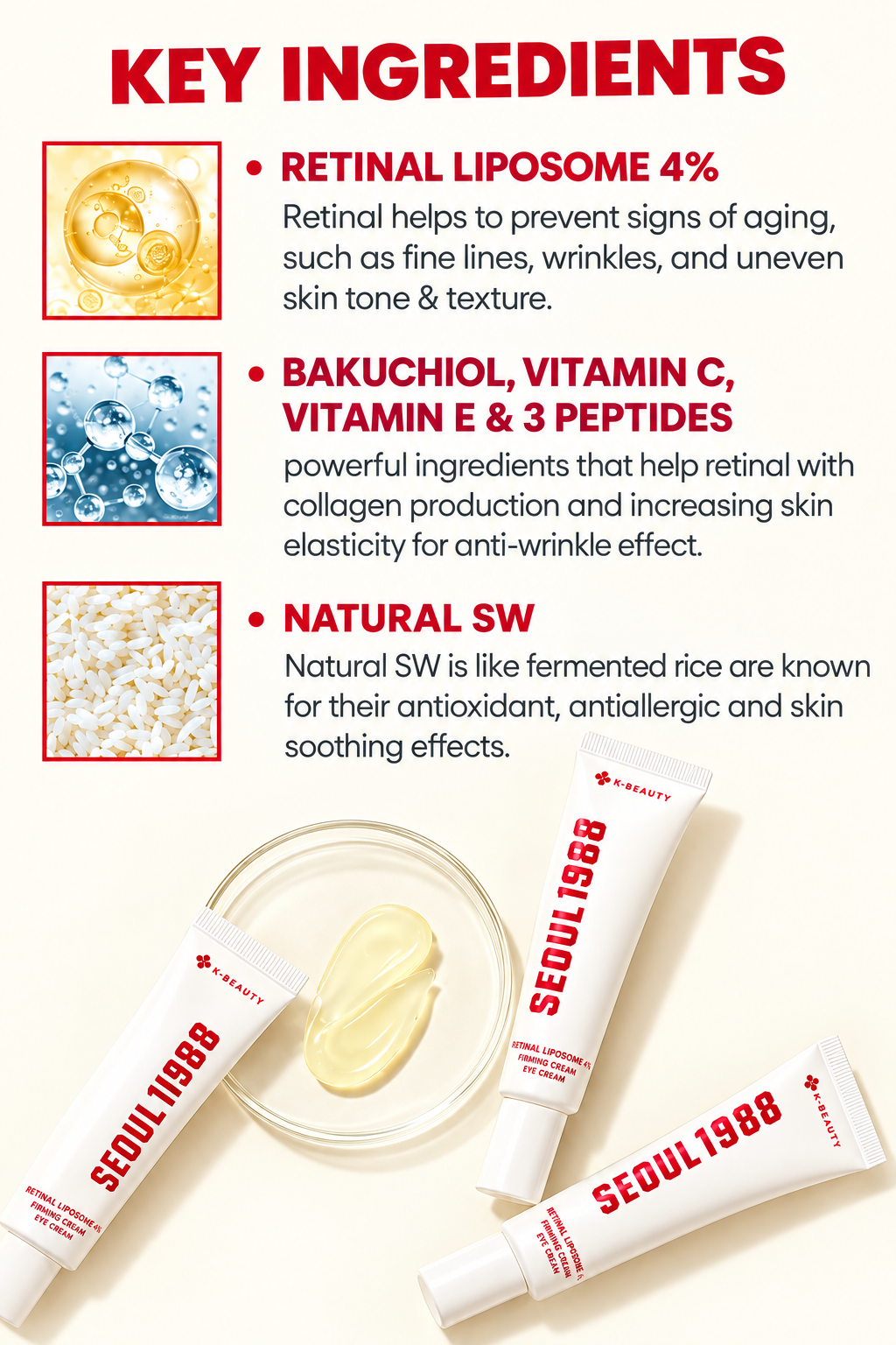 1988 Eye Cream – Hydrating & Brightening Under-Eye Cream