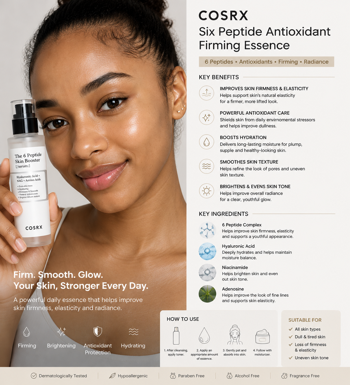 Cosrx Six Peptide Antioxidant Firming Essence
